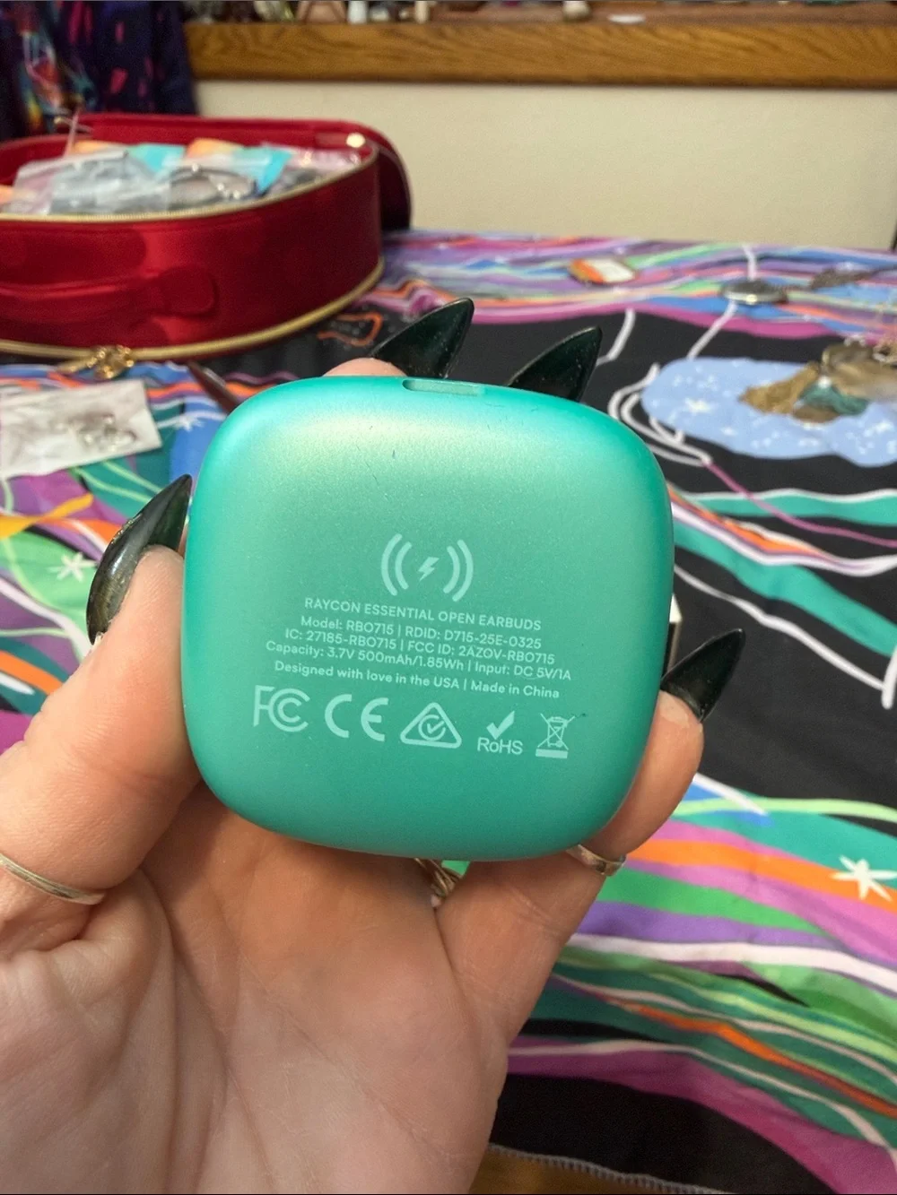 Raycon Essential Open Earbuds — Teal